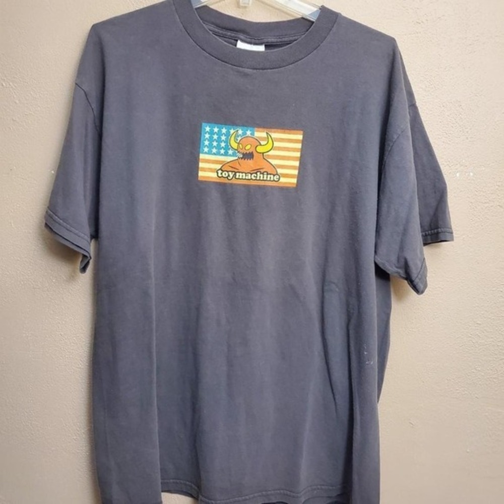 Grey Toy Machine skateboarding‎ tee